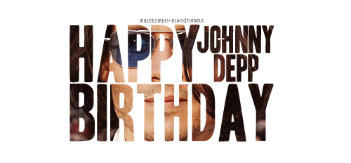 Happy Birthday Johnny Depp!