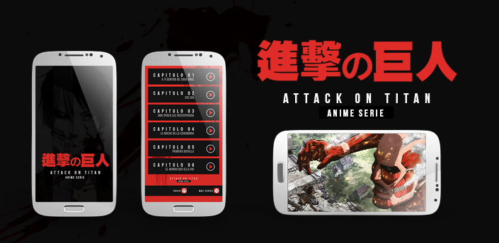 Attack on Titan(Shingeki no Kyojin) aplicacion Android
