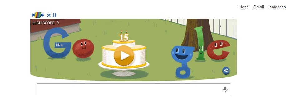 Google celebra sus 15 años