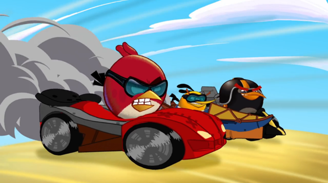 Angry Birds Go! Las aves ahora saben manejar