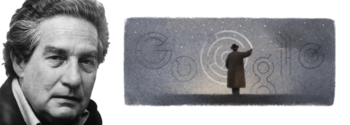 Hoy el Google Doodle celebra los 100 años de Octavio Paz.