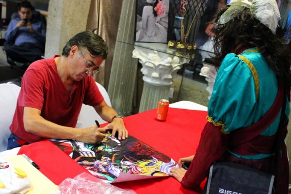 jesus barrero firma de autografos